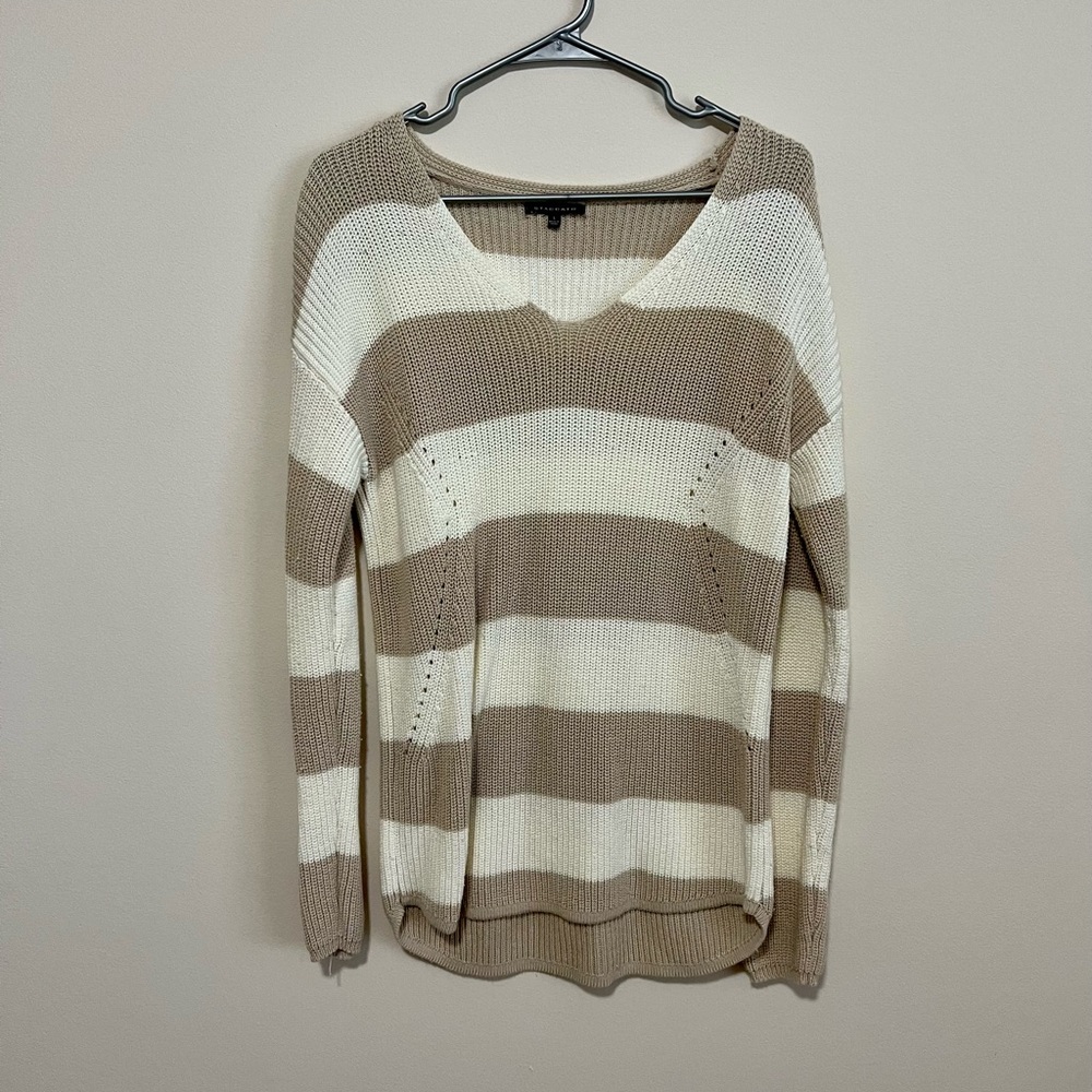 Sanctuary cream striped sweater
